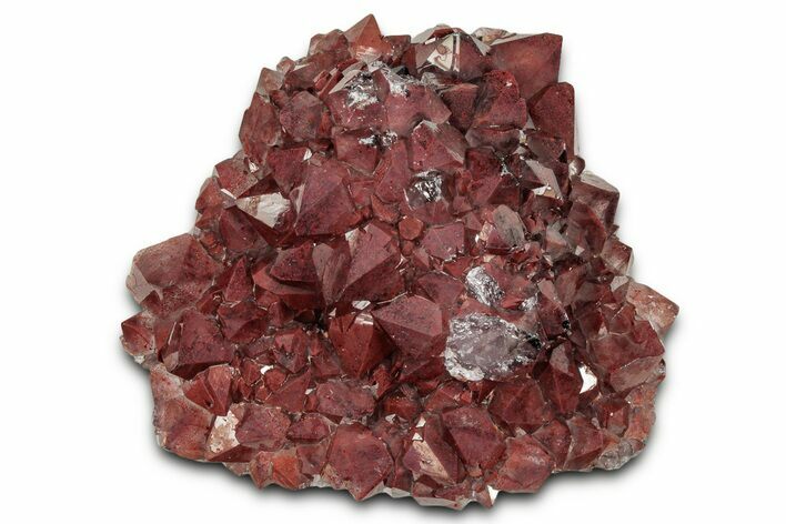 Thunder Bay Smoky Amethyst Cluster with Hematite - Canada #337174